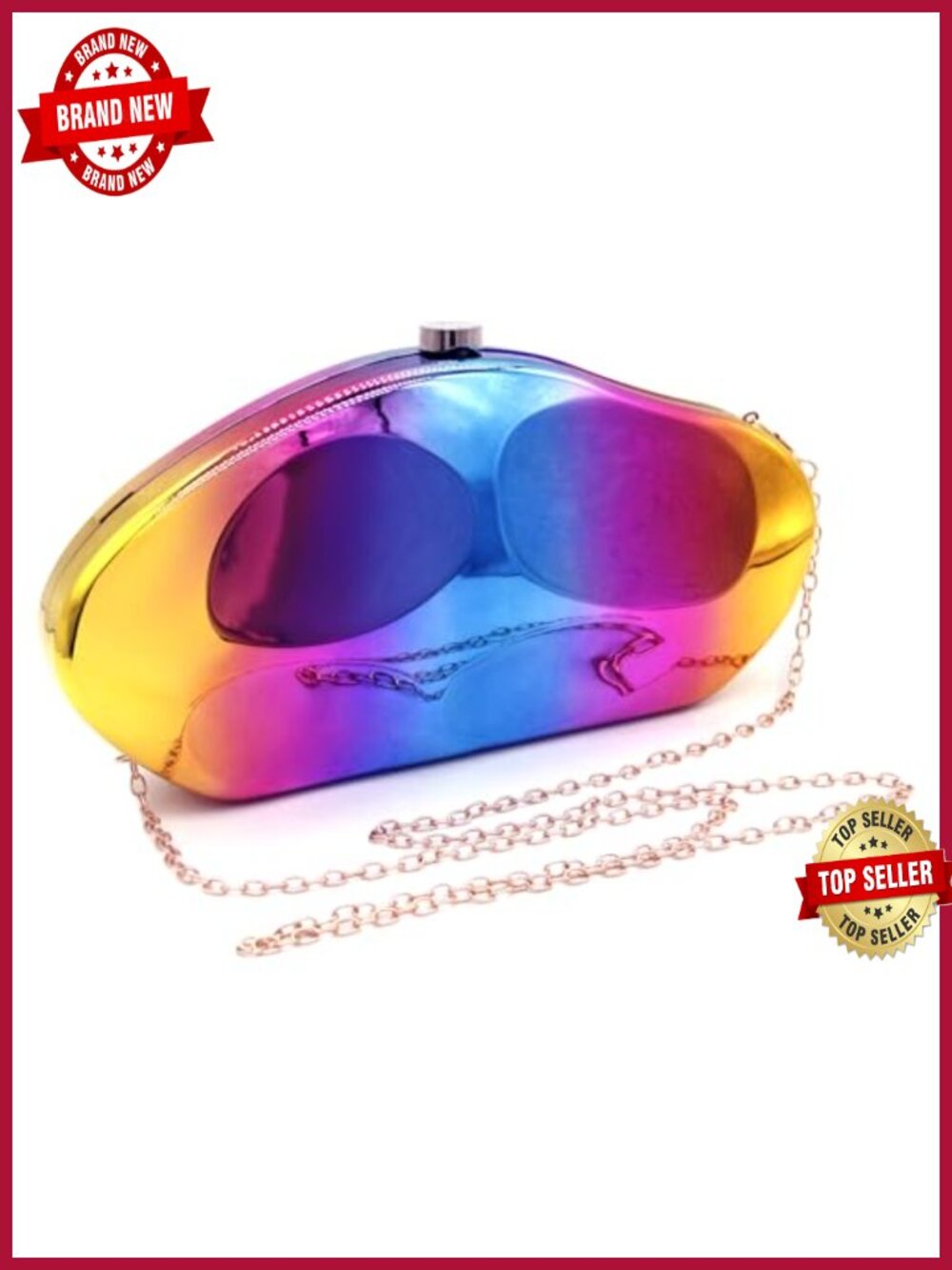 Acrylic Clutch Purses for Women Evening Bag Shell Shaped Wedding Guest Party